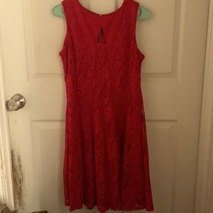 Red dress semi formal